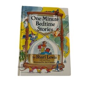 One minute bedtime stories by Shari Lewis hardcover book ￼